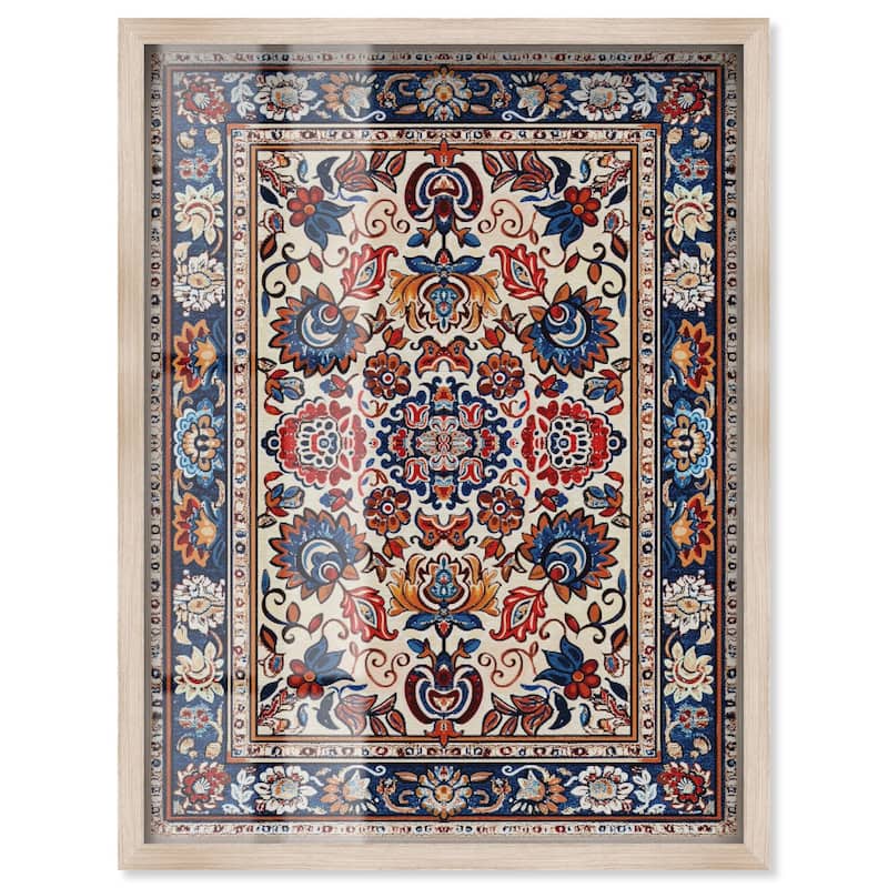 Morrocan Garden Shadowbox by Art Remedy - Natural - 36" x 45"