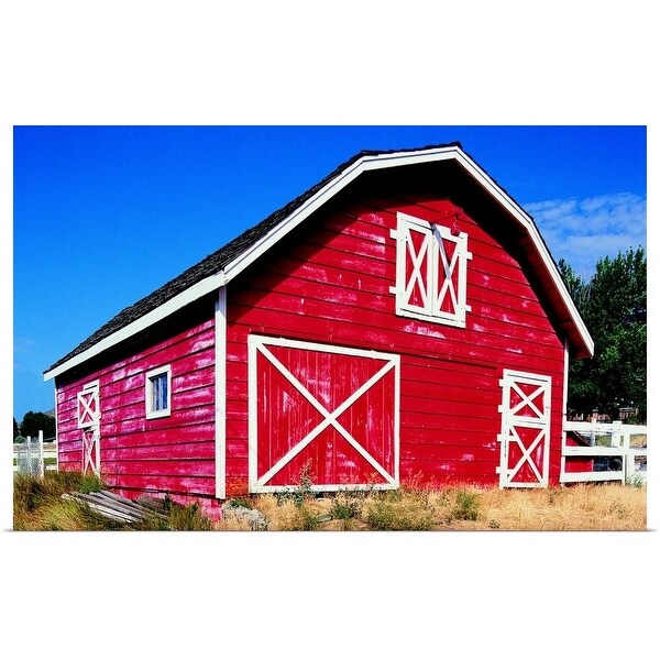 "Barn door" Poster Print