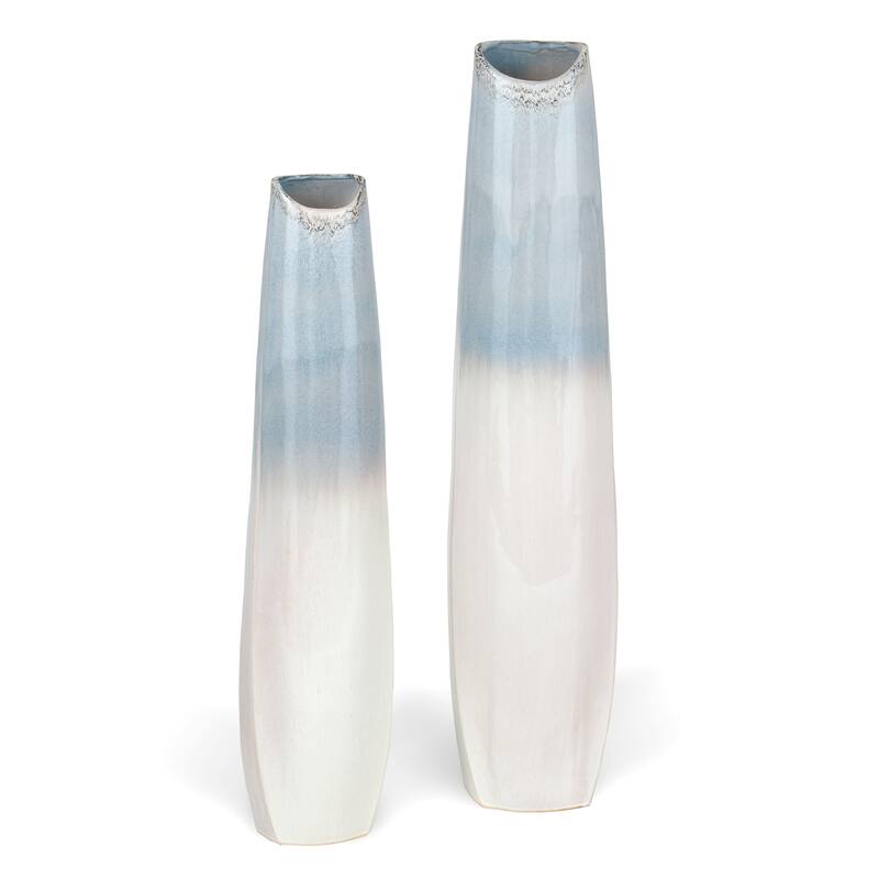 Porch & Den Kemper Ceramic Floor Vase