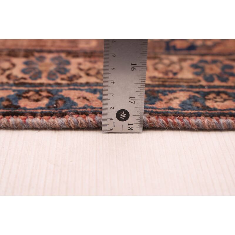 ECARPETGALLERY Hand-knotted Antalya Vintage Dark Copper Wool Rug - 8'5 x 13'0