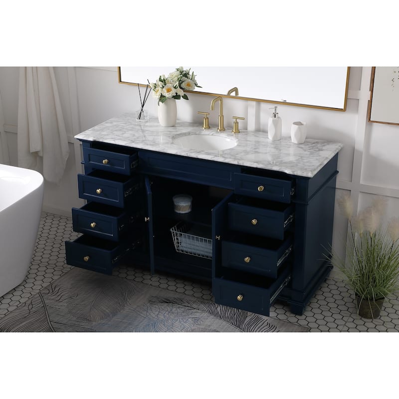 Magnolia 48 - 60 Inch Single Bathroom Vanity