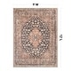 preview thumbnail 33 of 76, Traditional Flat Pile Washable Rug – Pet Friendly, Non-Slip, Ideal for Living Room, Entryway, or Bedroom