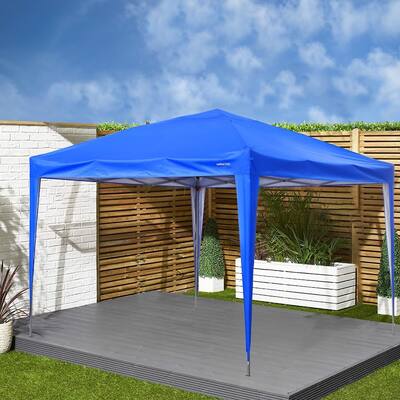 GDY 10 x 10 Outdoor Canopy Pop Up Canopy Tent with Slant Leg