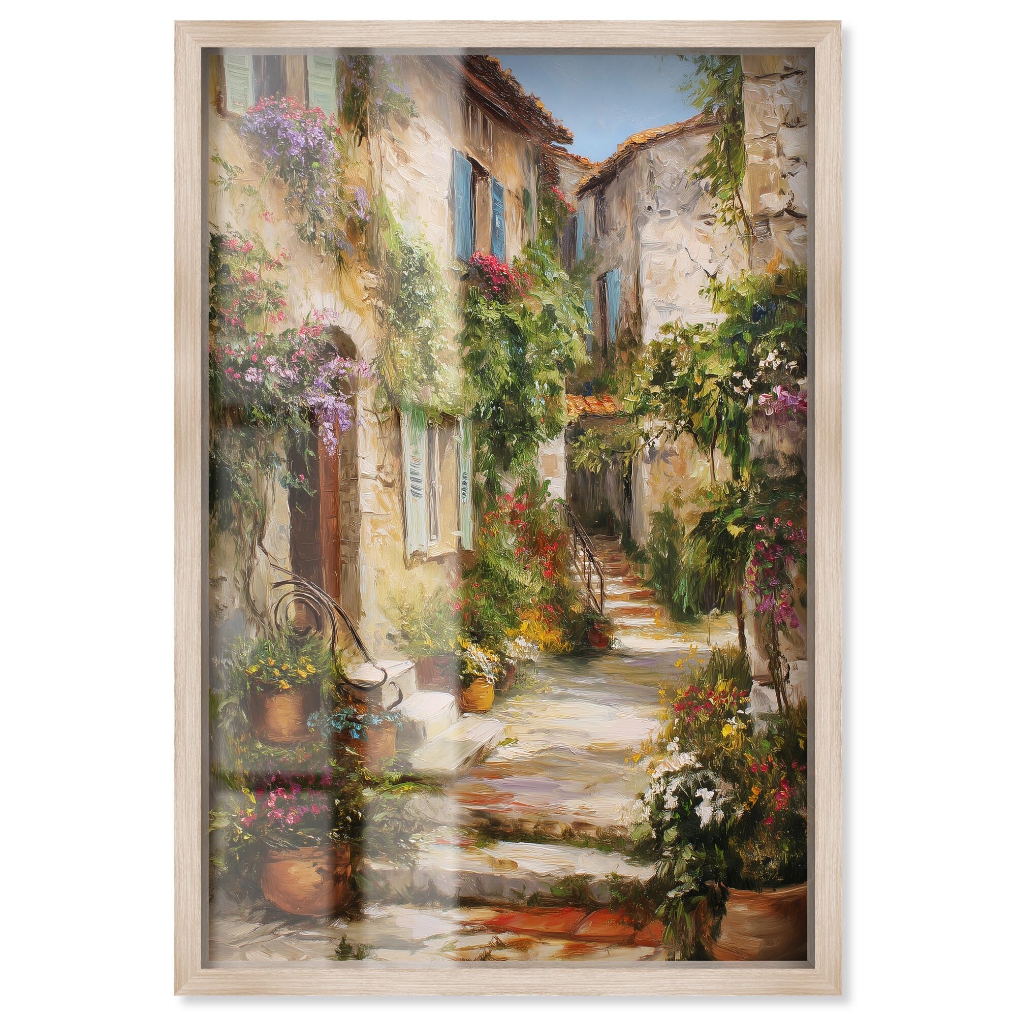 Mediterranean Charm II Shadowbox by Art Remedy
