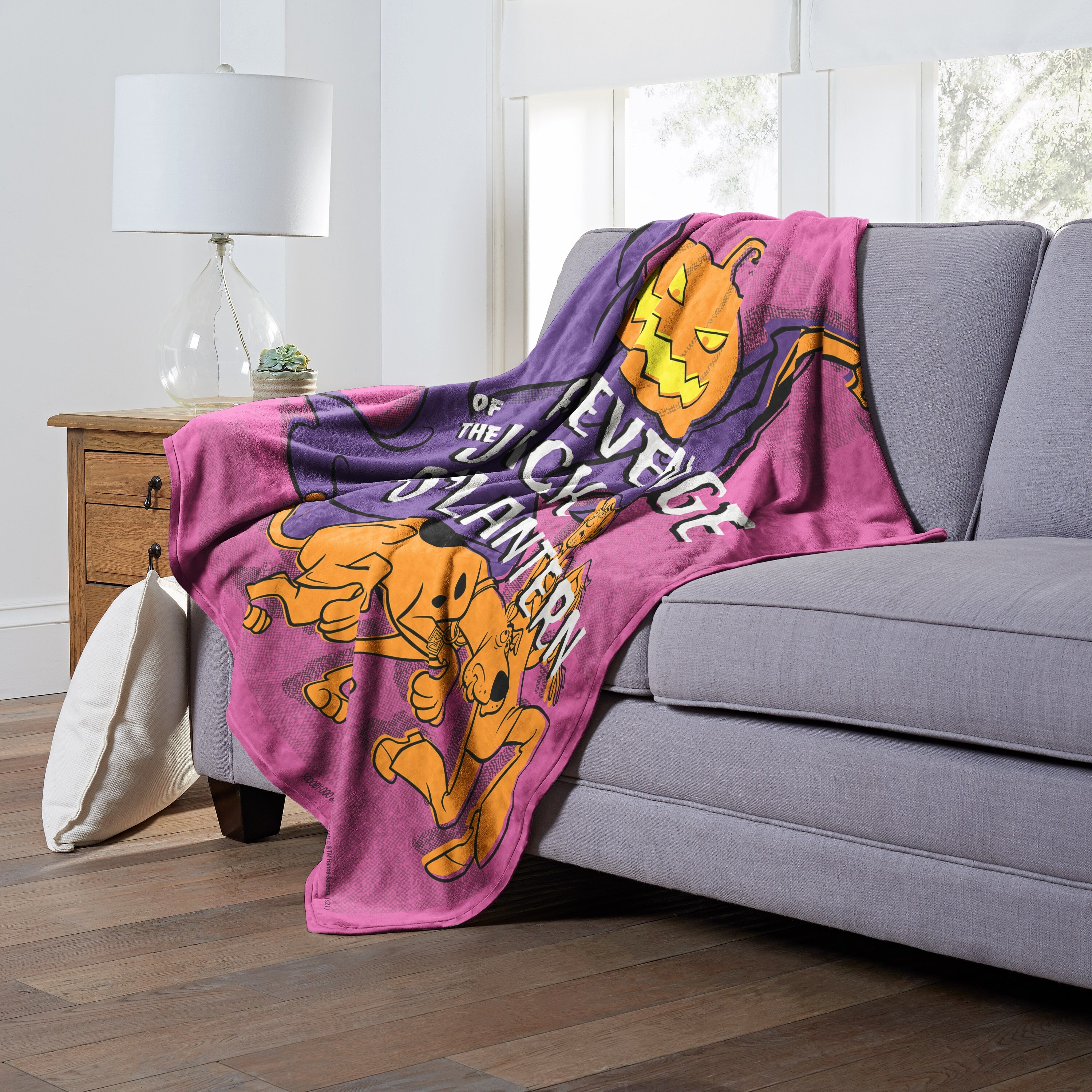 Warner Brothers Scooby Doo Revenge of Jack Silk Touch Throw Blanket Bed Bath Beyond 38169886