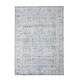 preview thumbnail 1 of 1, Chloe 7'6" x 10'2" ft Handwoven Indoor Rug, Blue/Grey - 7'6" x 10'2" ft