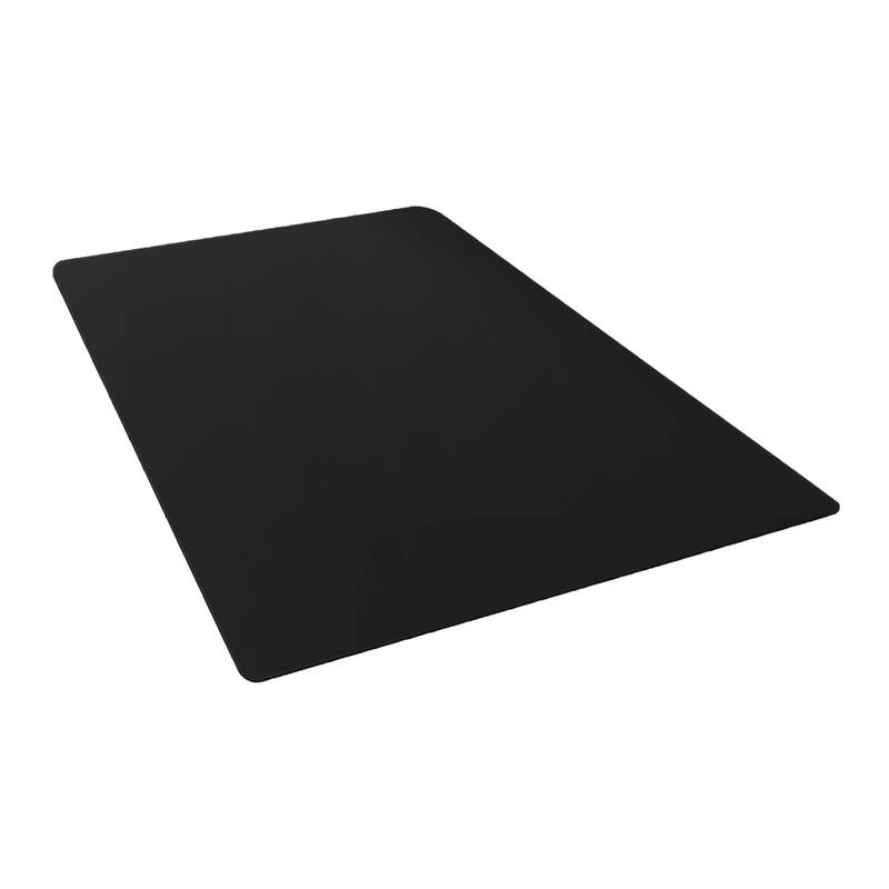 Floortex® P-Tex Polypropylene Pet Crate Floor Protection Mat - Medium - 20" x 26" - Black - 20" x 26"