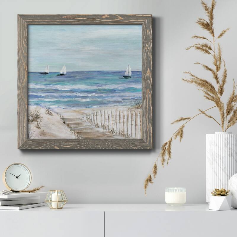 Gulf Shores III-Premium Framed Canvas - Ready to Hang