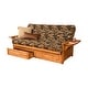 preview thumbnail 19 of 34, Somette Phoenix Butternut Futon Set with Storage Drawers and Mattress