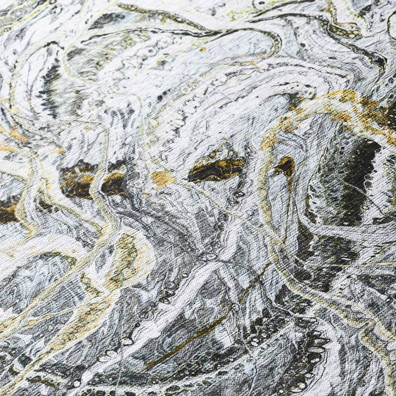 Indoor/ Outdoor Addison Karina Abstract Washable Area Rug