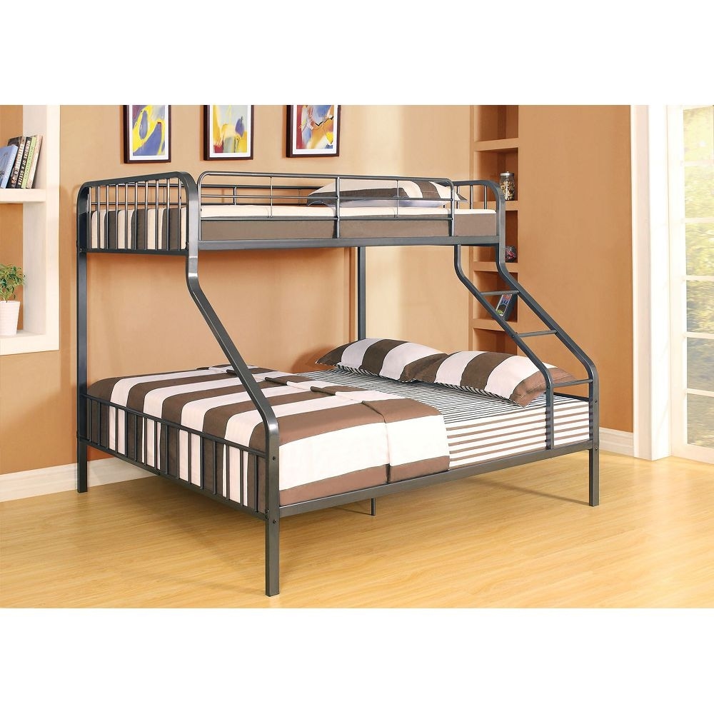 Metal queen sale bunk bed