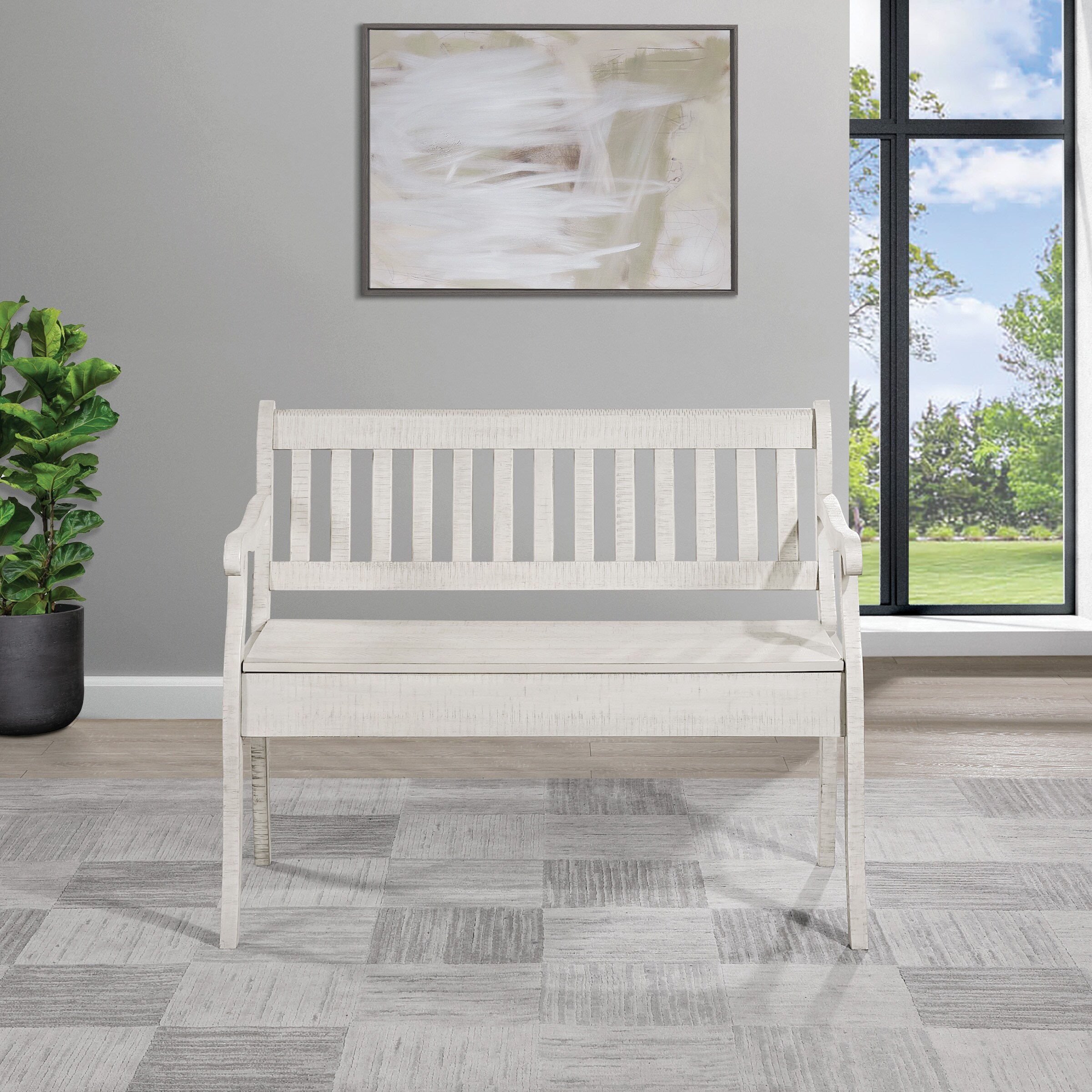 Wakefield Storage Bench - On Sale - Overstock - 43103633
