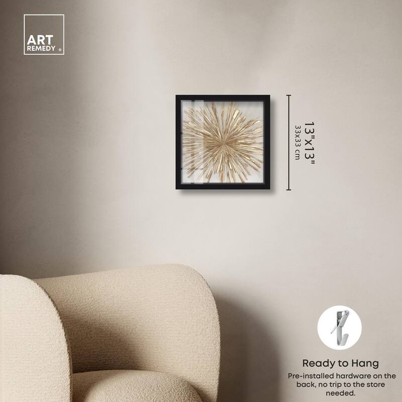 Golden Zenith Shadowbox by Art Remedy