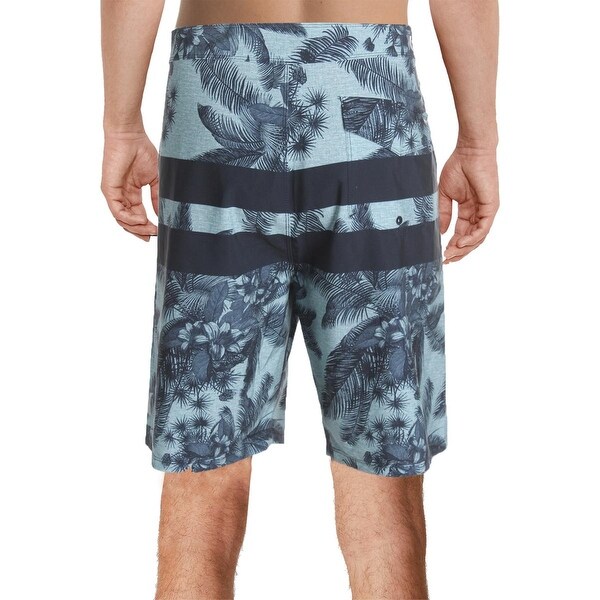 hurley american flag swim trunks
