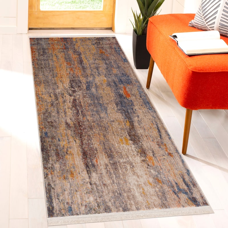 Sevita Modern Desert Distressed Abstract Area Rug