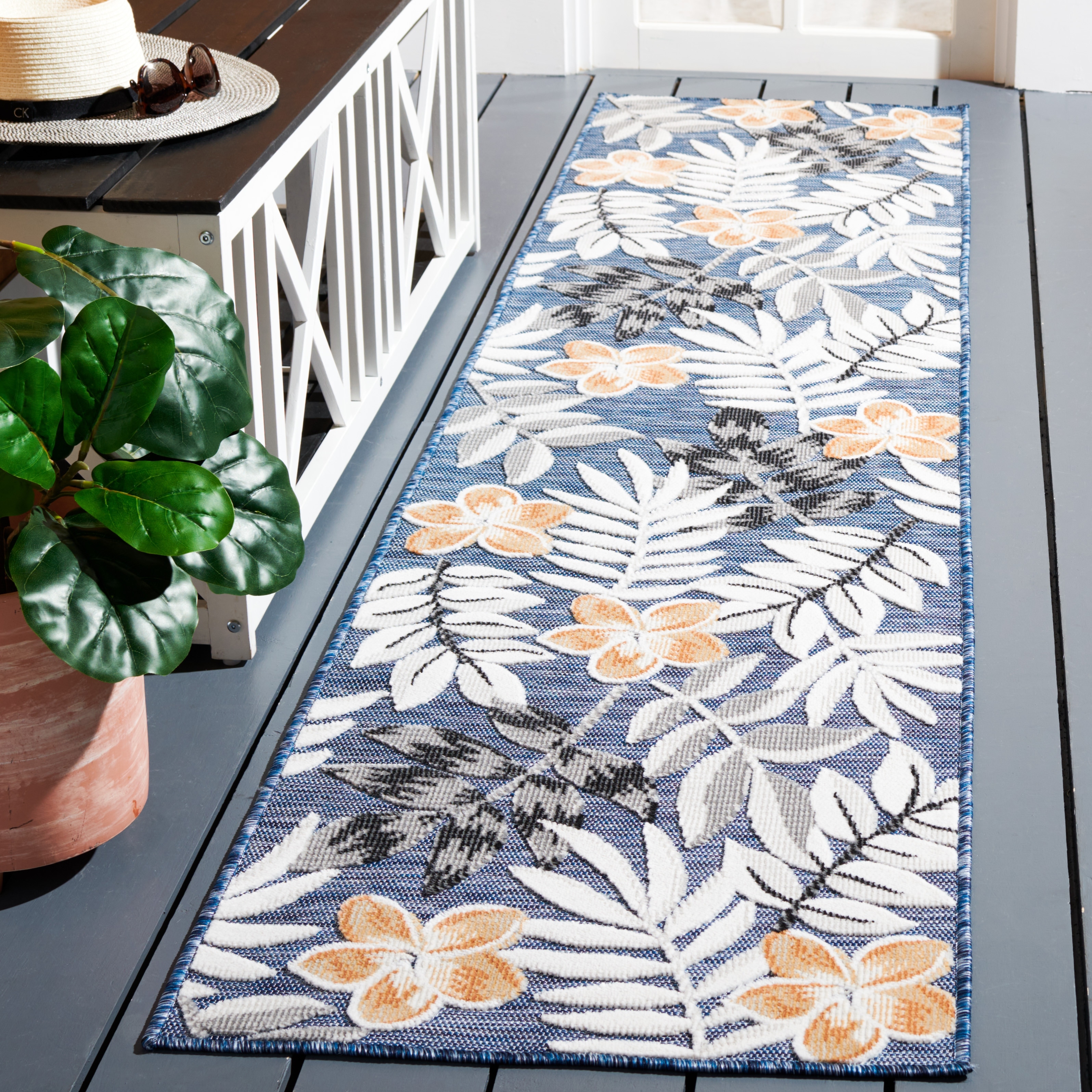 SAFAVIEH Cabana Mintje Indoor/ Outdoor Waterproof Transitional Rug - On  Sale - Bed Bath & Beyond - 35539773