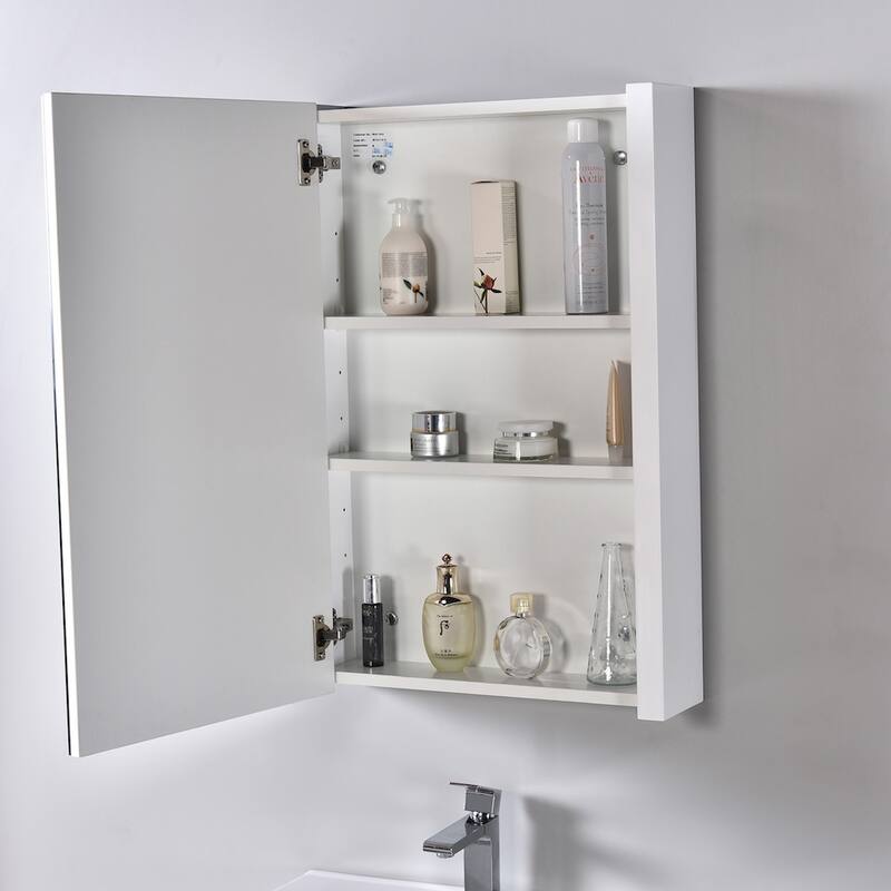 Solid Wood Bathroom Vanity with Mirror Medicine Cabinet