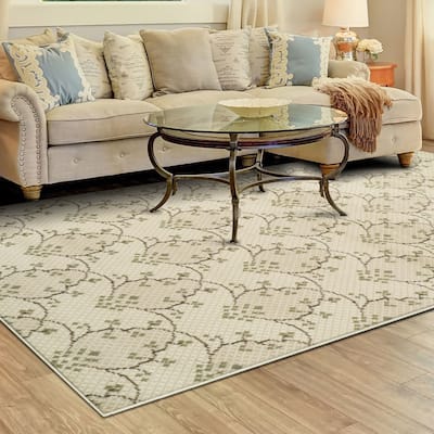 Superior Aberdeen Floral Farmhouse Area Rug