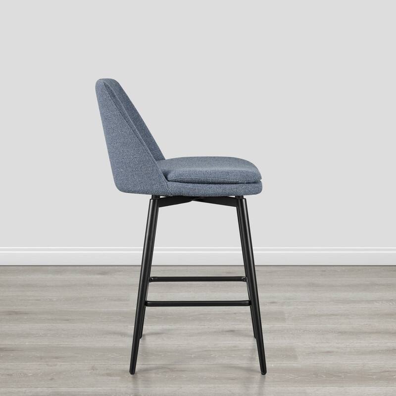 Ariel Counter Height Swivel Barstool Set