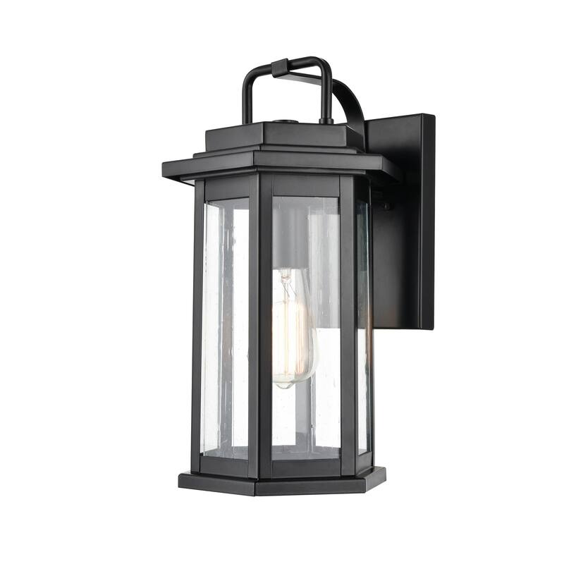 Ellis Metal 1 Light Outdoor Wall Sconce - Powder Coat Bronze