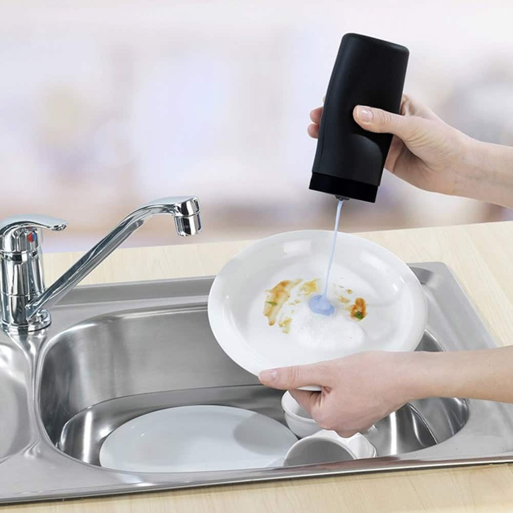 1Pc Silicone Divided Bottle Squeeze Type Soap Dispenser