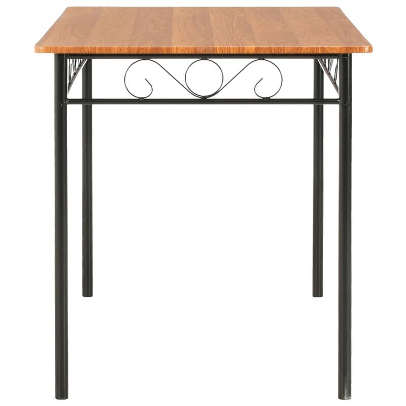 vidaXL Dining Table Brown 47.2"x27.6"x29.5" MDF
