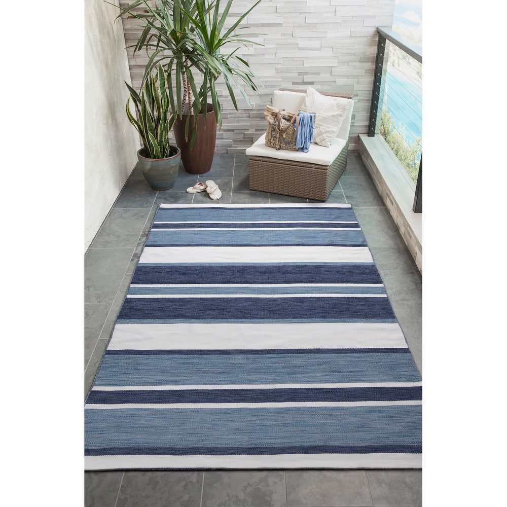 Liora Manne Sorrento Boat Stripe Indoor/Outdoor Rug