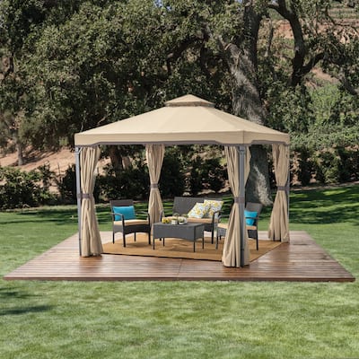 Skyline Fabric Gazebo by Christopher Knight Home