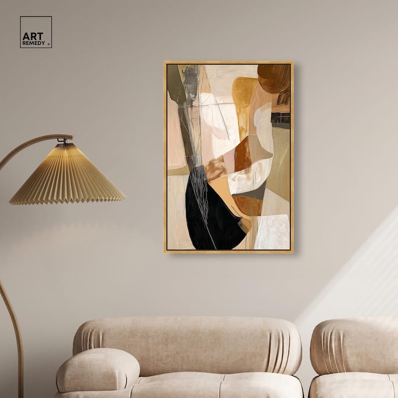 Tactile Depth II Canvas by Art Remedy