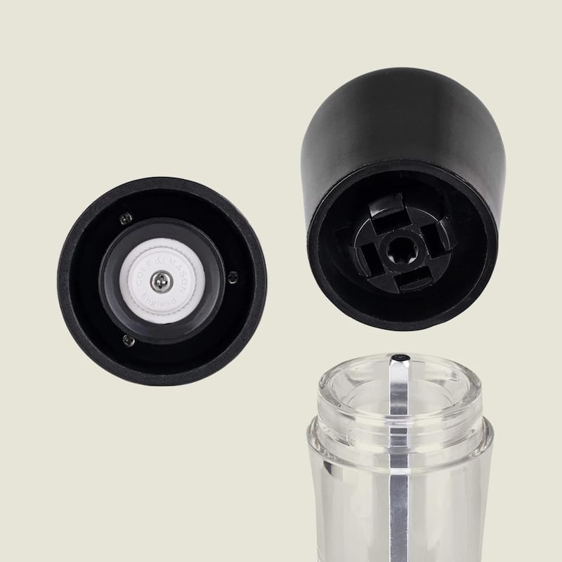 Cole & Mason Derwent Chestnut Rose Gold Pepper Mill 7.5"