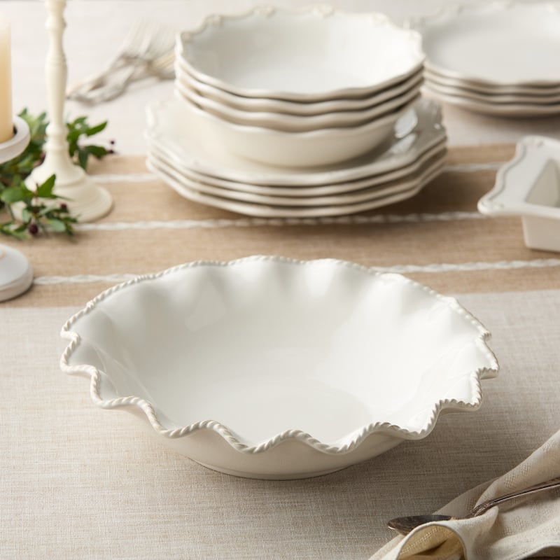 Certified International Heritage Serving Bowl 13" x 3.25", 80 oz. - 13'' W x 13'' D x 3.25'' H