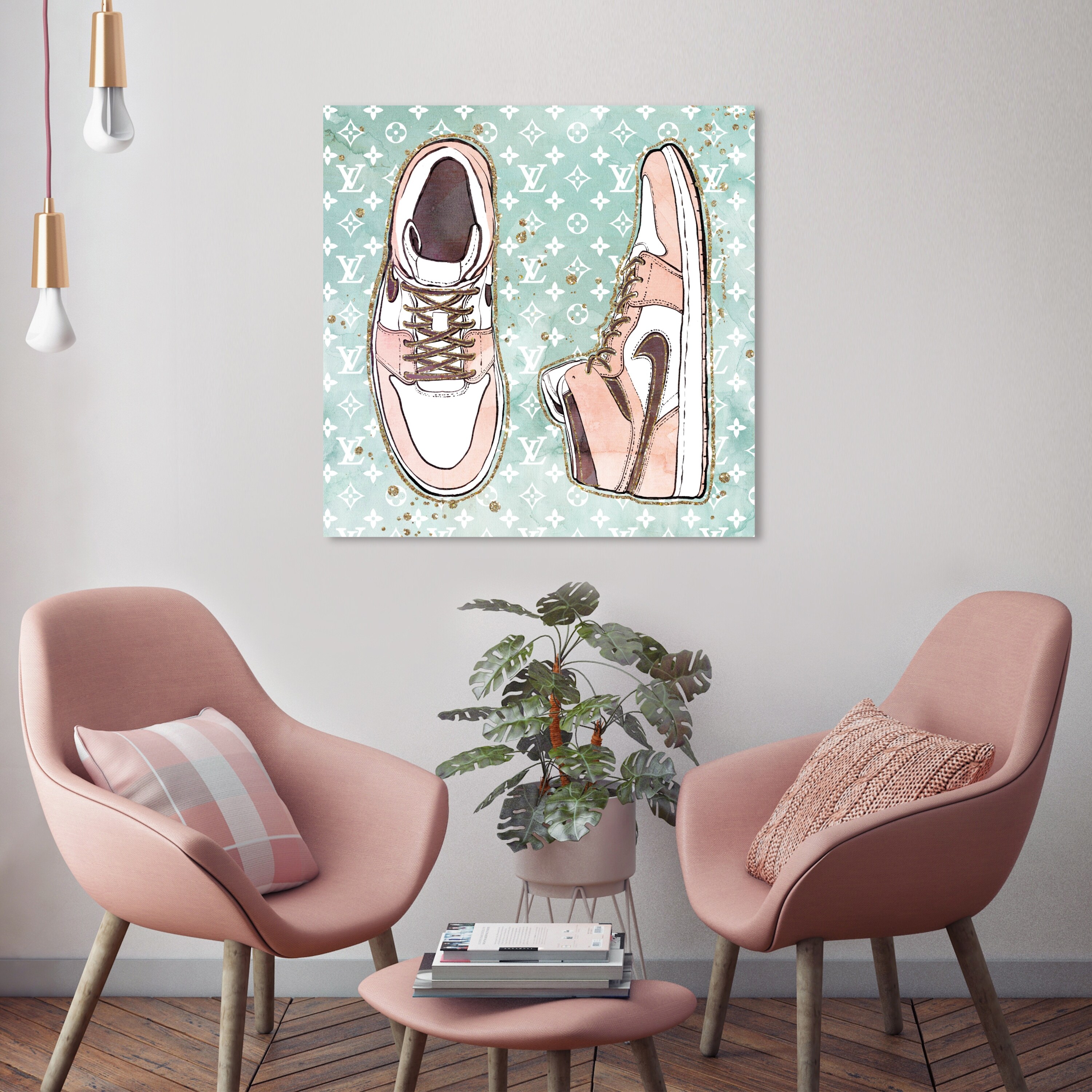 Blush canvas hotsell shoes