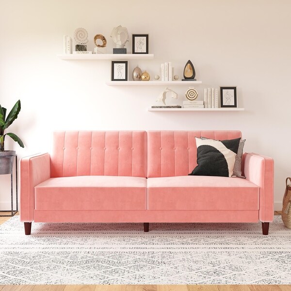 Avenue Greene Ivy Tufted Transitional Futon On Sale Bed Bath Beyond 20187107