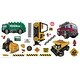 preview thumbnail 5 of 4, RoomMates Tonka Trucks Wall Decals