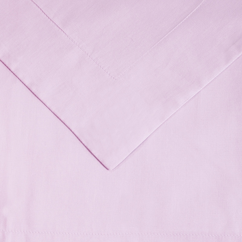 HomeRoots Lilac King 100% Cotton 300 Thread Count Washable Duvet Cover Set