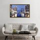 preview thumbnail 12 of 10, iCanvas "Chicago River" by Roger Disney Framed Canvas Print
