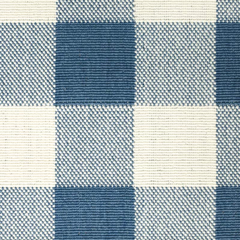 Style Haven Gingham Check Indoor/Outdoor Area Rug..