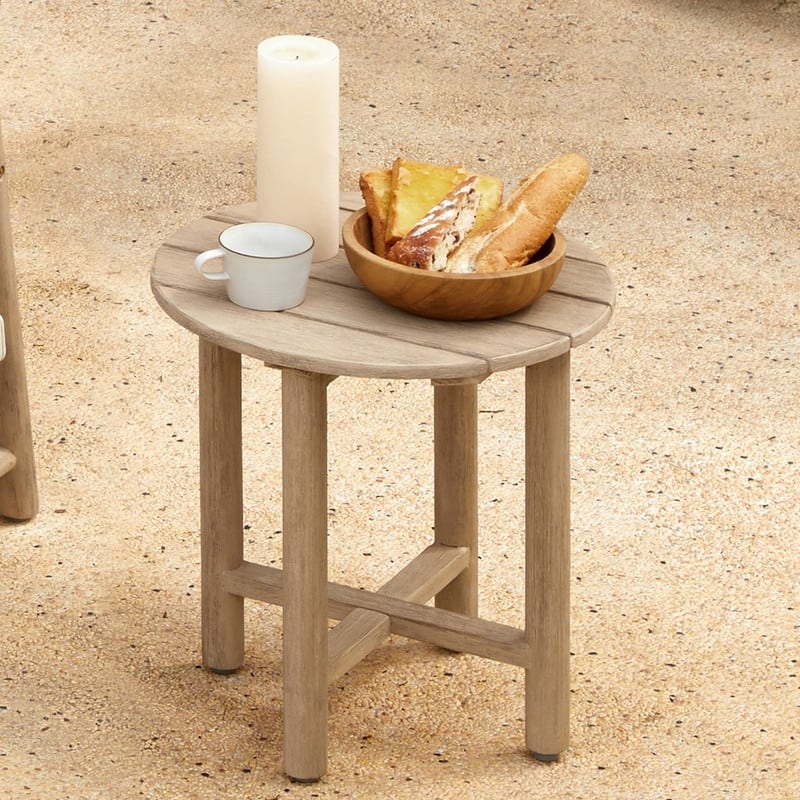 Lynn Outdoor Acacia Wood Patio Furniture Outdoor Chair
