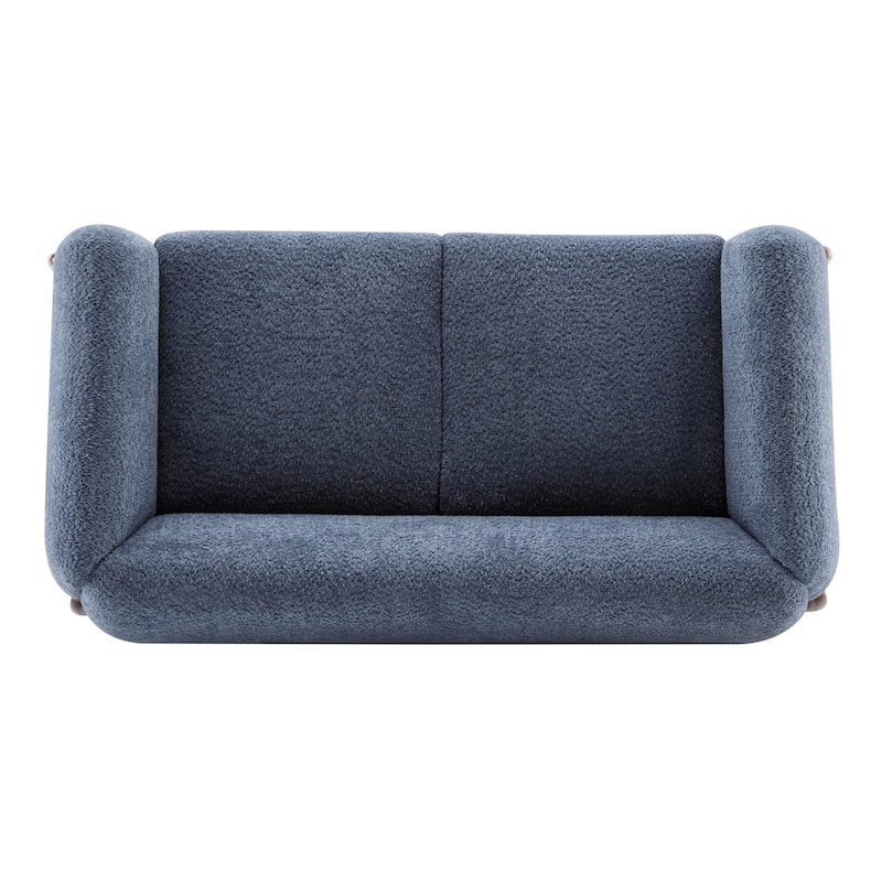 Alma Upholstered Boucle Loveseat by Christopher Knight Home