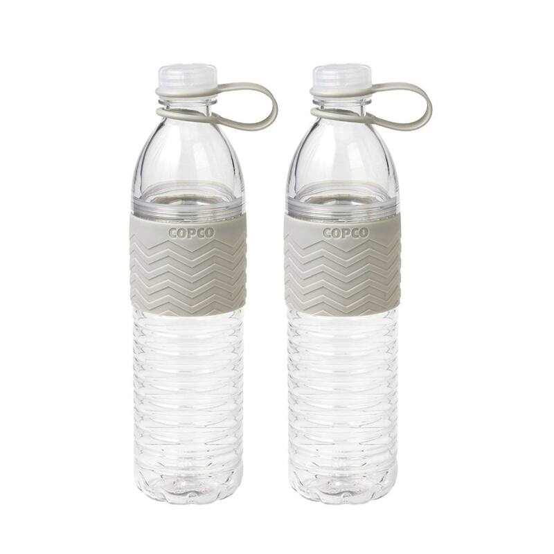 Copco Hydra Resuable Water Bottle 2 Pack - 20 oz each - 20 oz each - Grey - 2 Piece