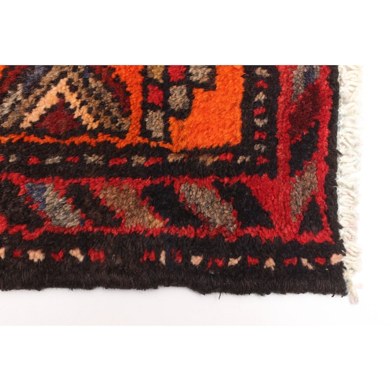 ECARPETGALLERY Hand-knotted Konya Anatolian Navy Wool Rug - 4'2 x 6'8