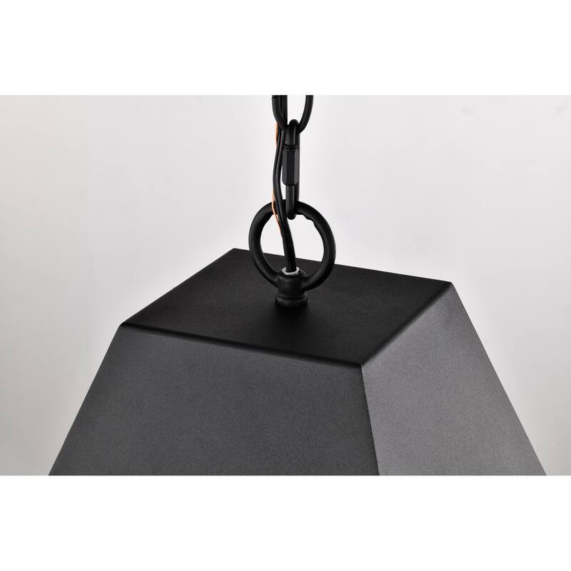 Colt 10 Watt LED Hanging Pendant Matte Black Finish