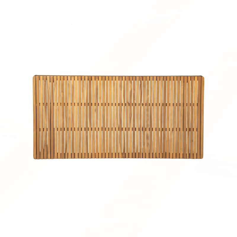 7 Pieces Patio Furniture Set with Acacia Wood Table