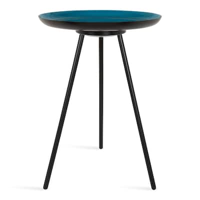 Kate and Laurel Laranya Round Metal Side Table - 15x15x22.5