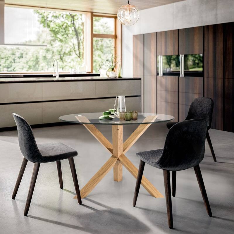 Poly and Bark Kennedy 37.4 inch Round Dining Table