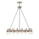 preview thumbnail 8 of 13, Vater 18-Light Single Tier 32-inch Chandelier with Metal Support Rods