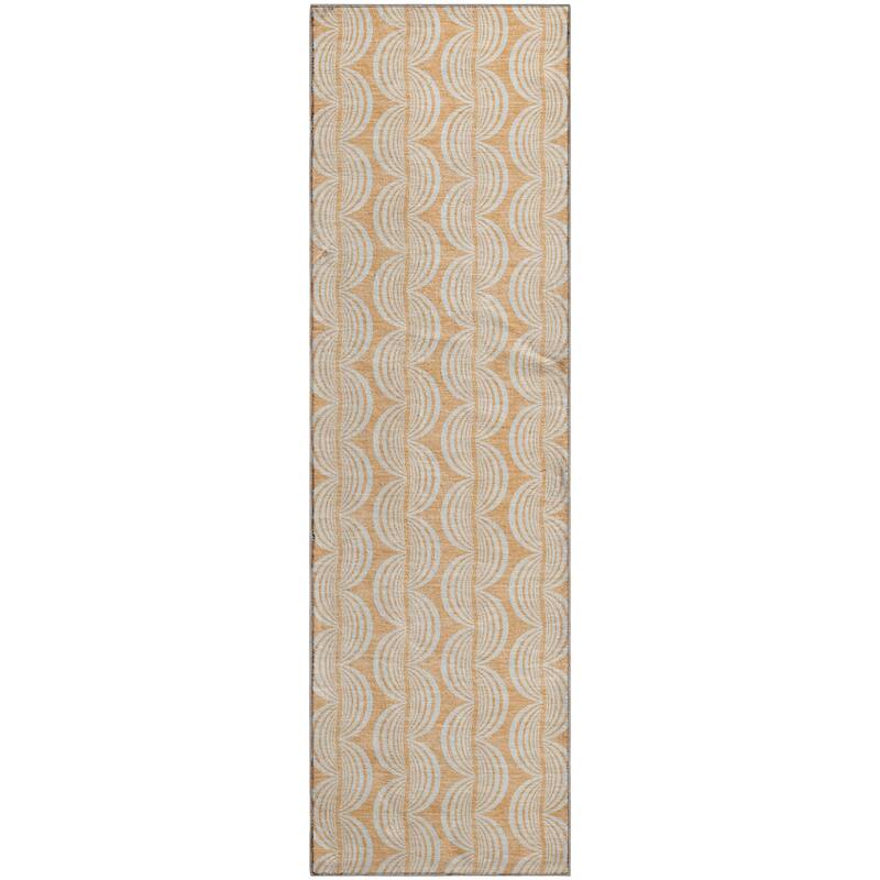 Premium Washable Super Soft Modern Scallop Mayfield Rug