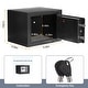 Fireproof Small Safe Box Digital Electronic Security Safe Box for Home ...