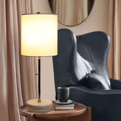 22" Table Lamp with Pull Chain Switch