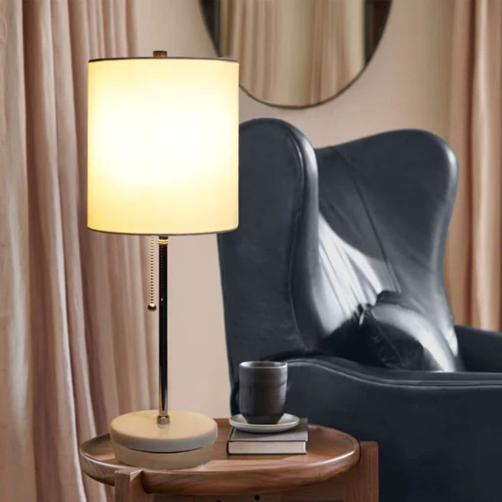 22" Table Lamp with Pull Chain Switch